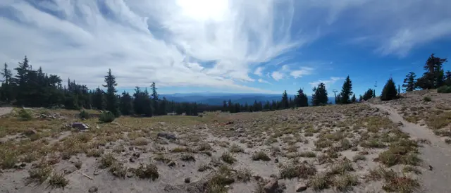 Mt. Jefferson (as viewed from Mt. Hood)